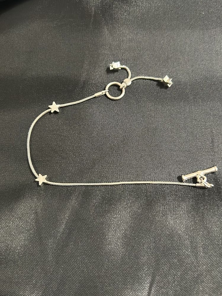 Cute Artificial Silver Braclete