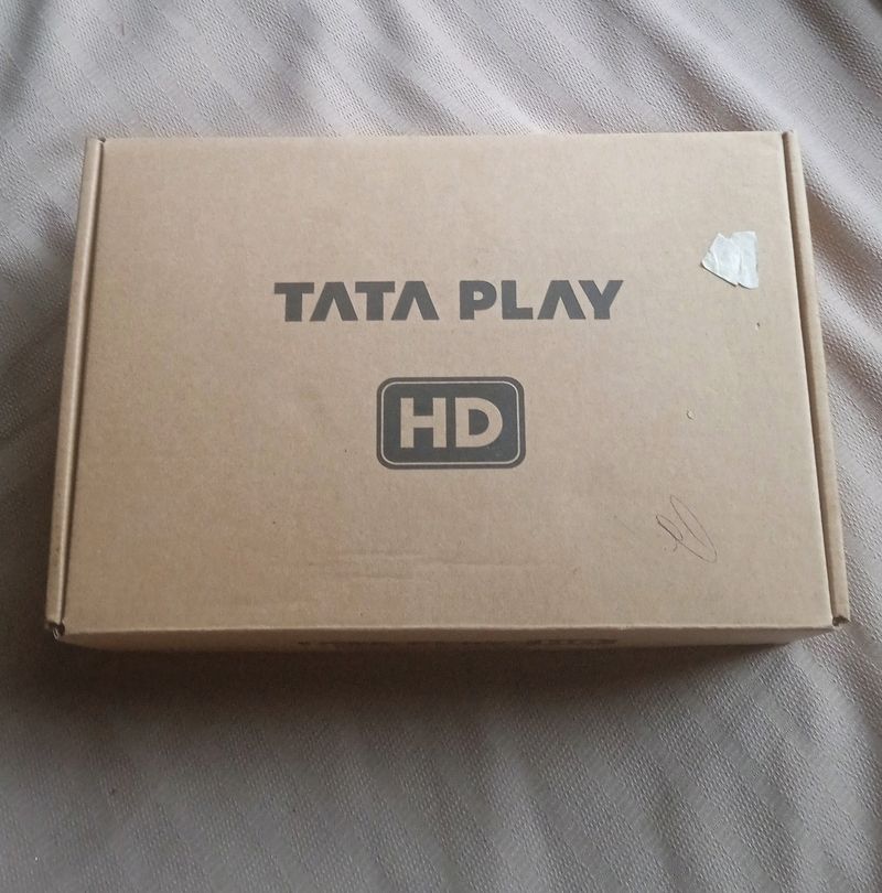 New Tata Sky HD Setup Box And Remote With Battery