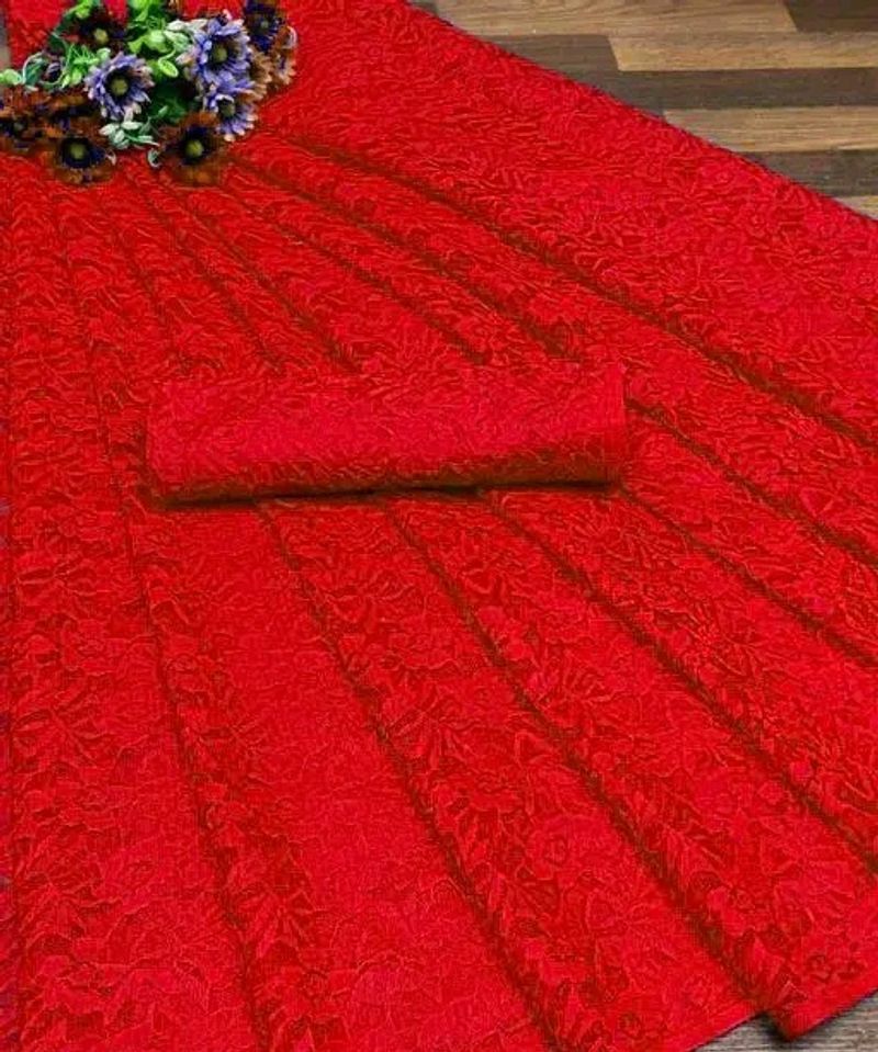 Net Design Saree