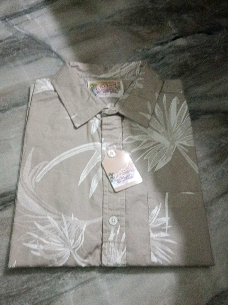 Floral Button-Down Shirt
