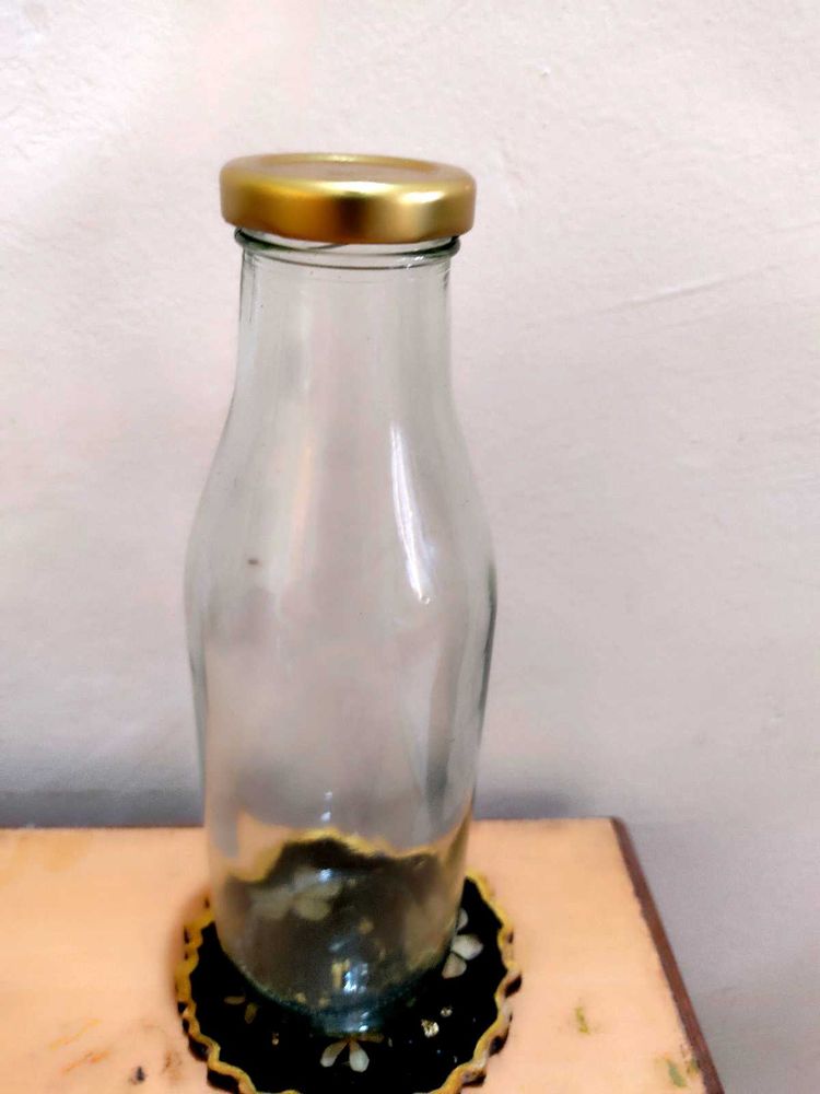 Upcycled Glass Bottle Vase