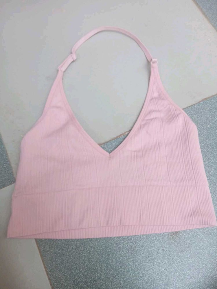 Victoria&#39;s Secret Ribbed Halter Top