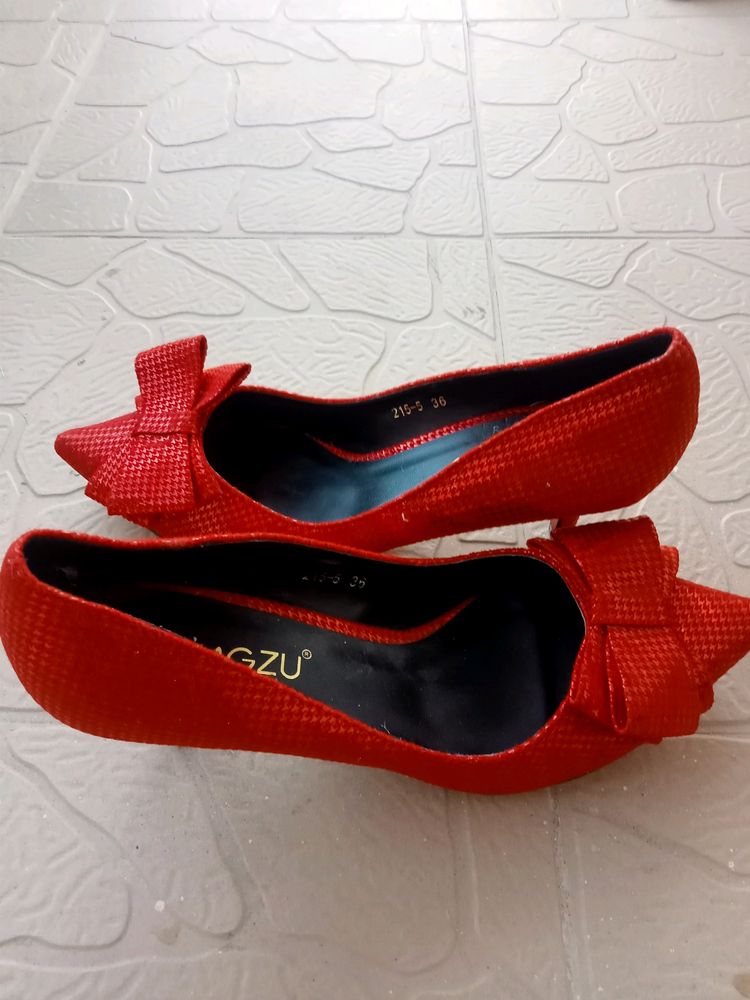 Red Pumps Sold