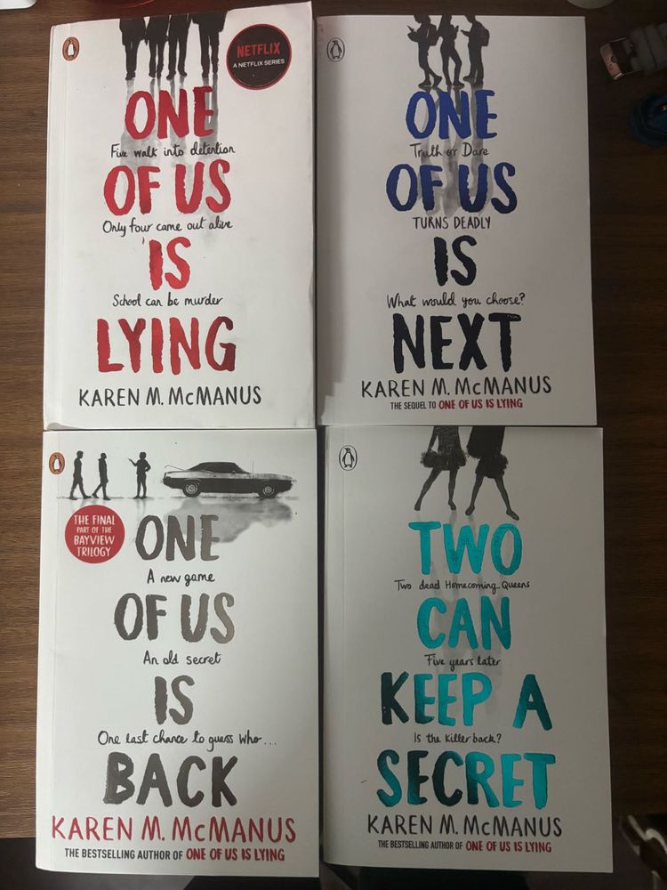 One Of Us Is Lying Set By Karen McManus