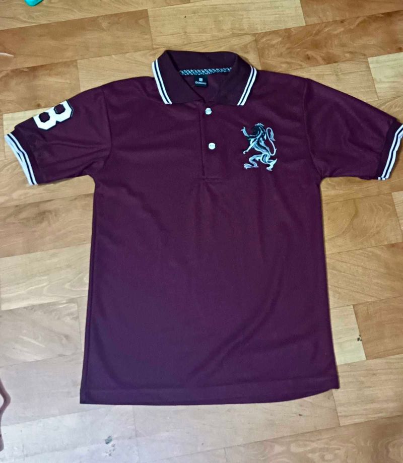 Burgundy T-shirt For Men