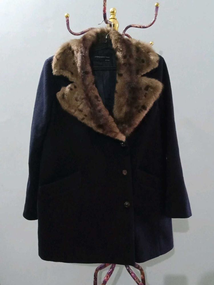 Fur Collar Coat