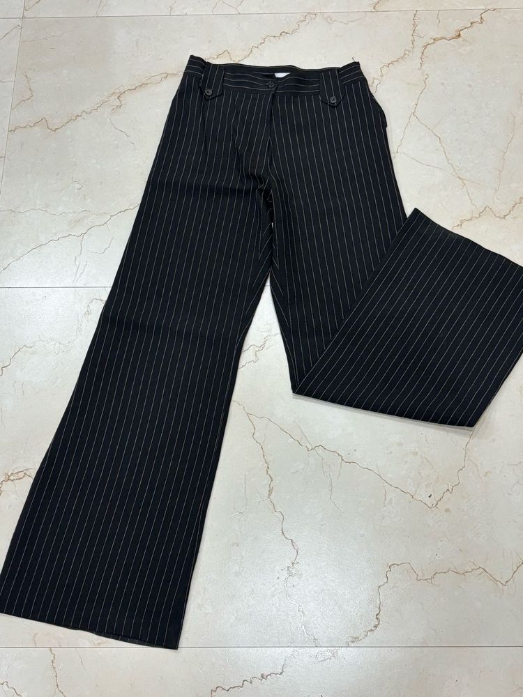 Striped Wide Leg Pants