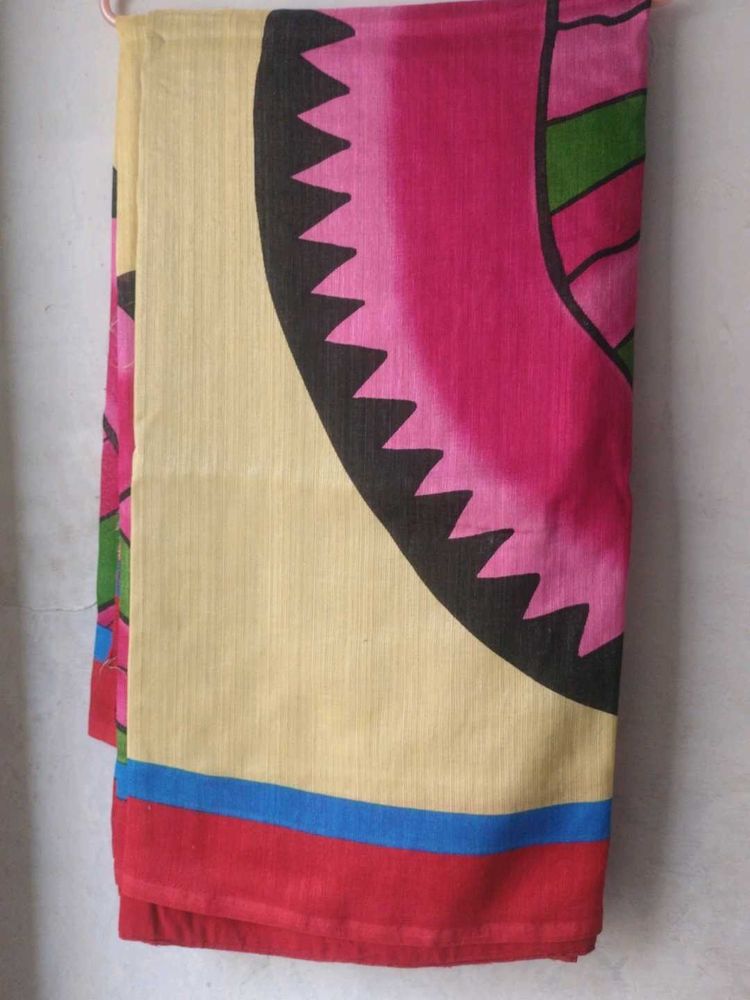 Colorful Printed Saree
