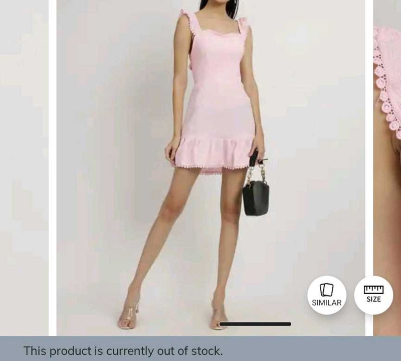 New with tag- Pink Mini Dress