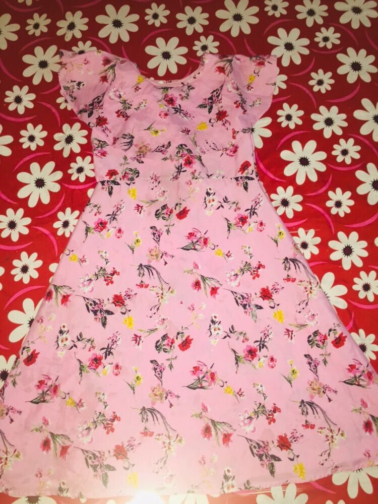 Pink Gown For Girls