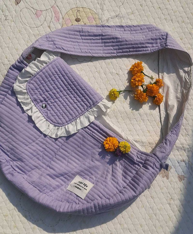 Lavender Crossbody Sling Bag