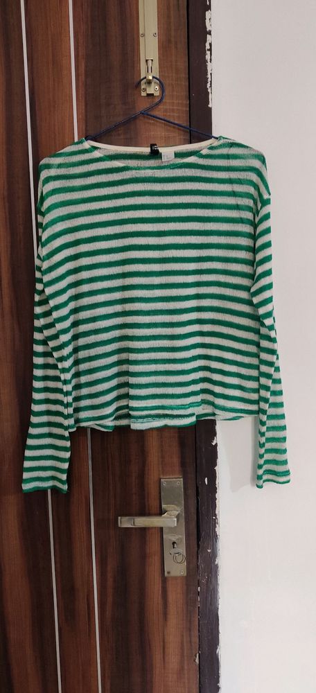 H&amp;M sheer top