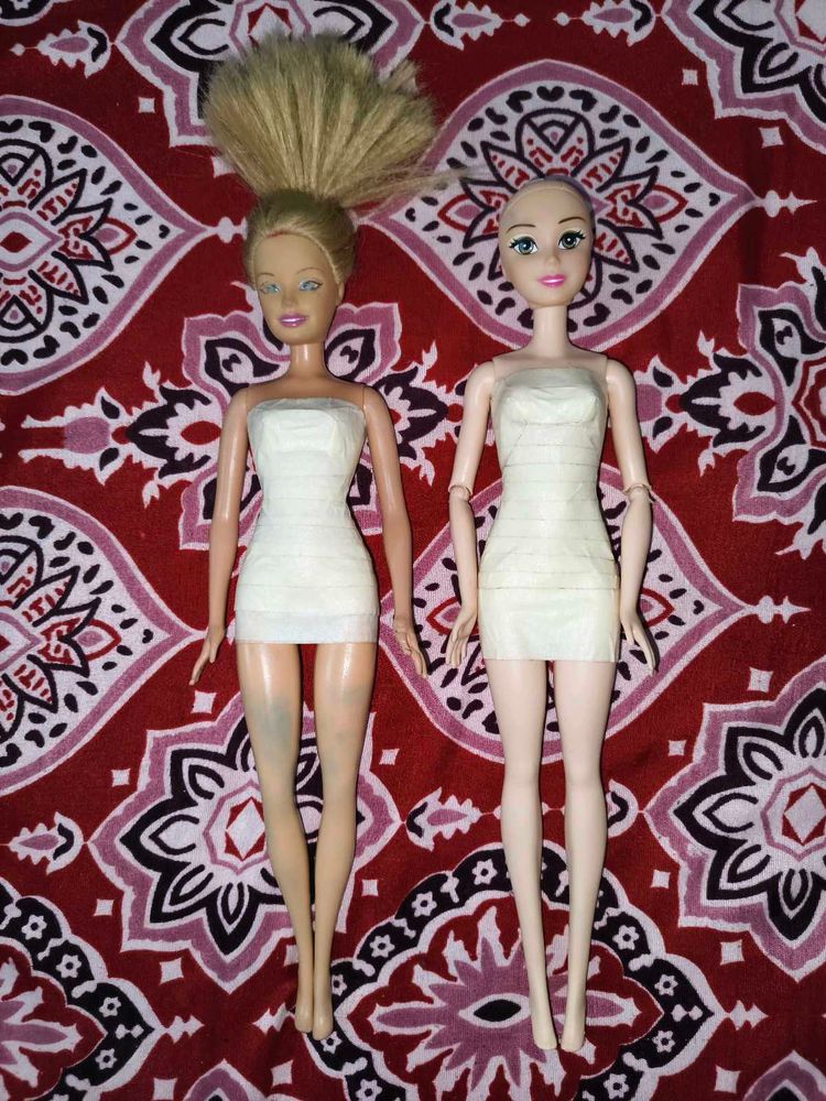 Barbie dolls used condition