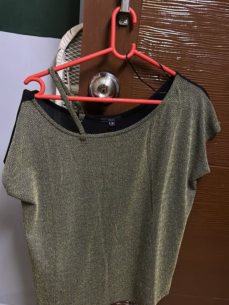 A Line Off Shoulder Top