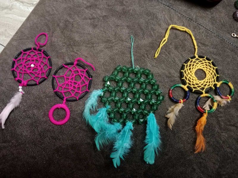 Handmade Dreamcatchers (Set of 4)