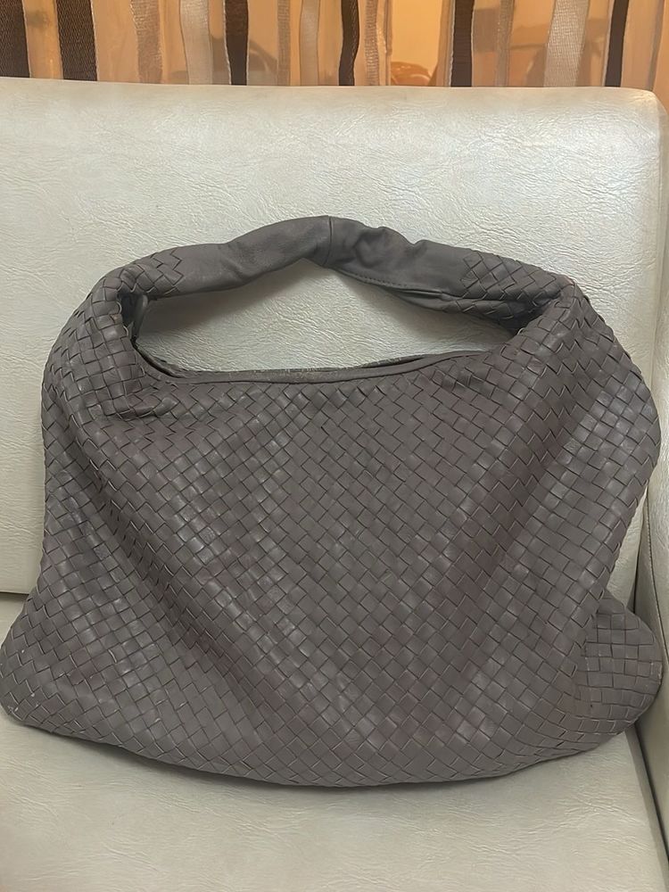 Bottega Veneta Woven Leather Hobo Bag