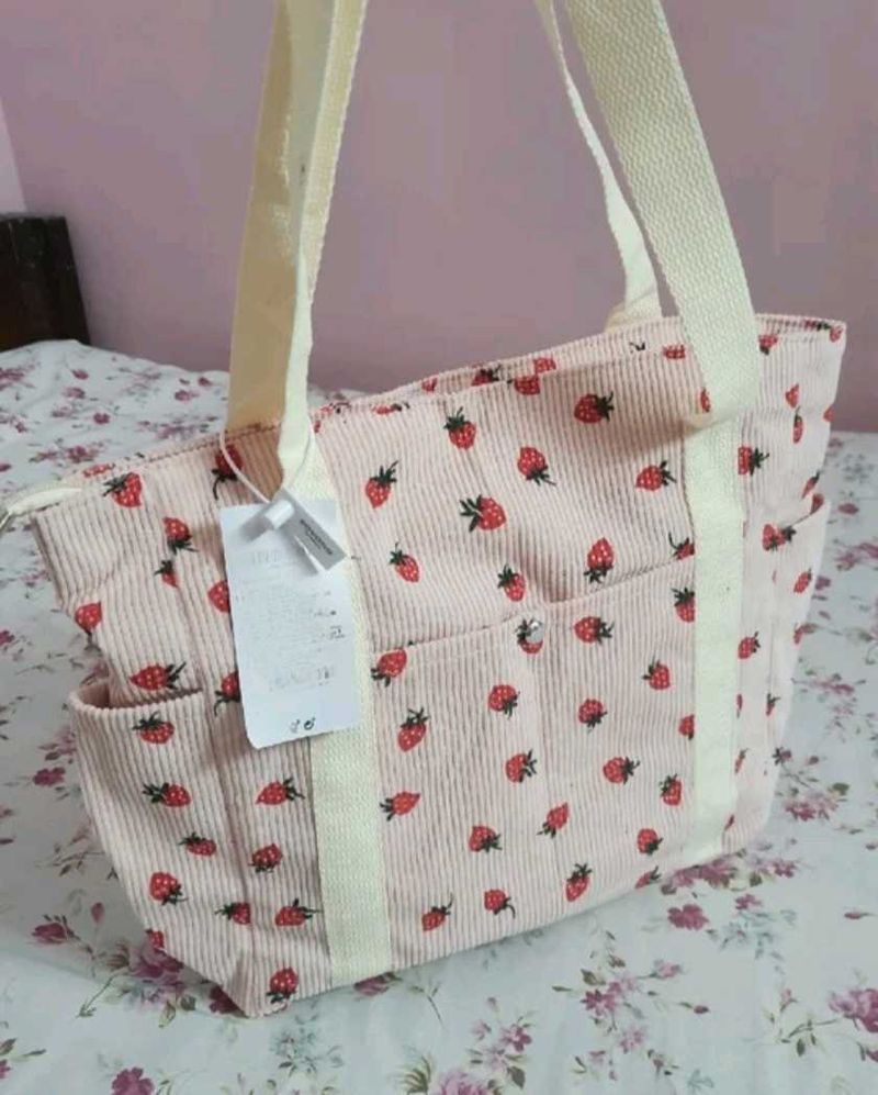 Strawberry Tote Bag