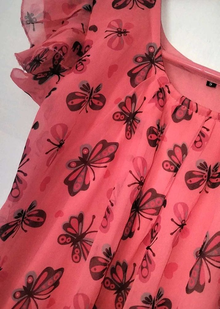 Butterfly Print Top🦋