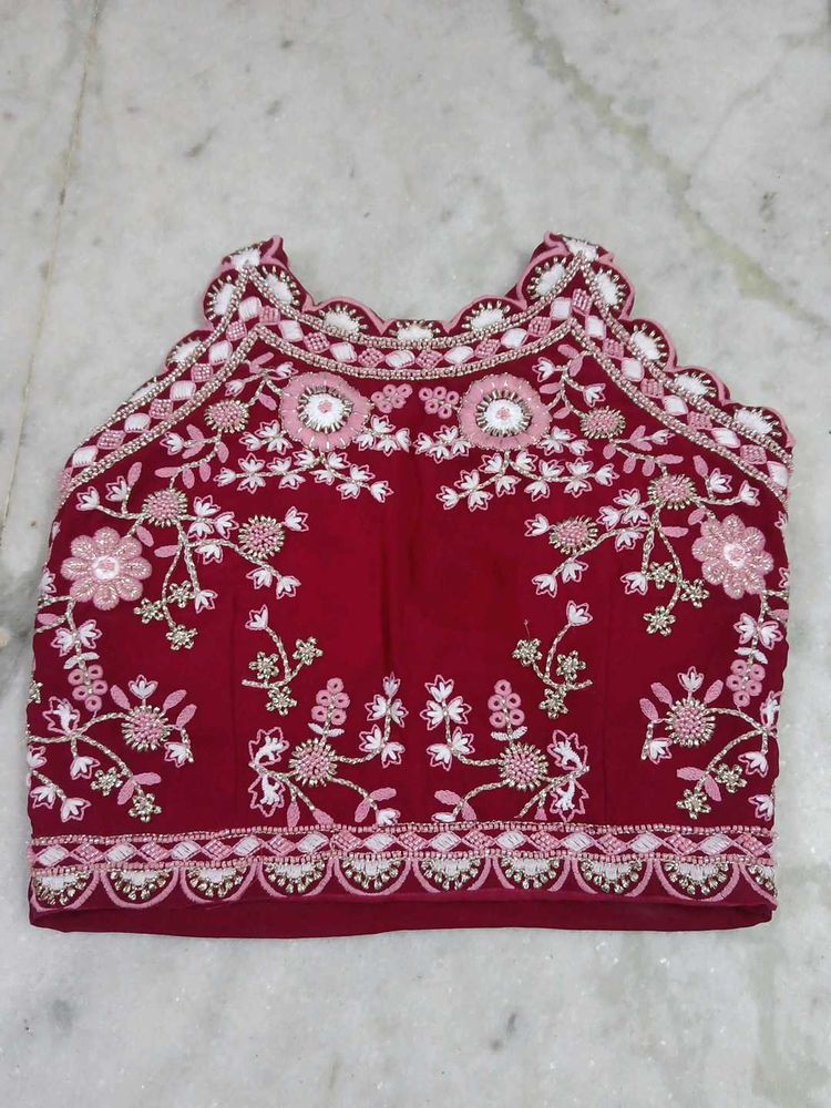 Crop Top Sharara Set