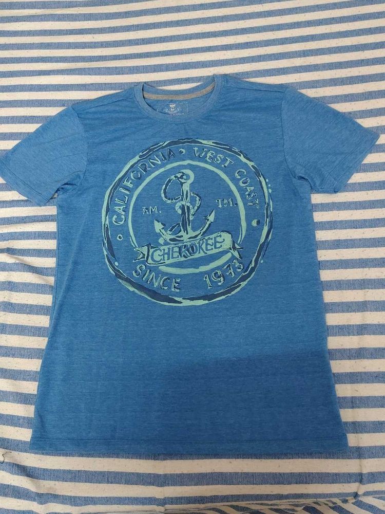 Blue Graphic Tee
