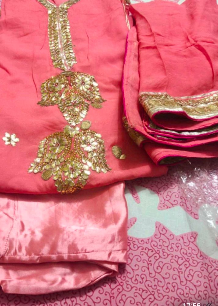 gota Patti Work Suit
