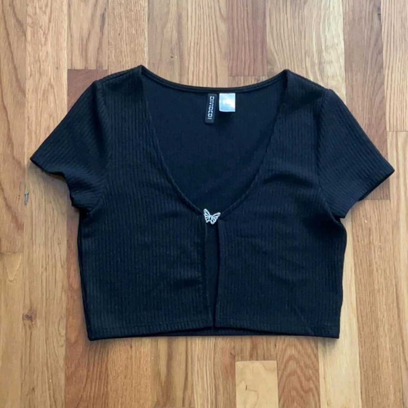 Black H&amp;m Top For Women