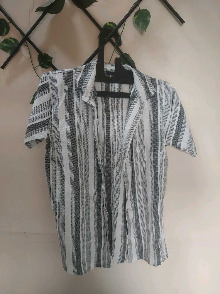 Black And White Alex Cannon Shirt