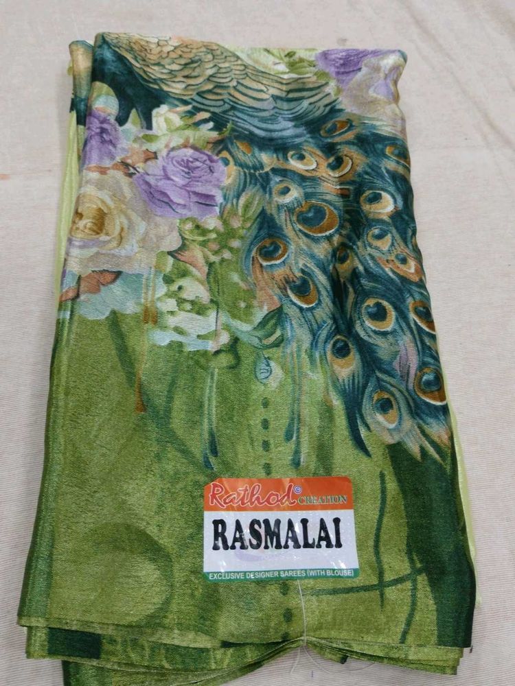 Floral Print Saree
