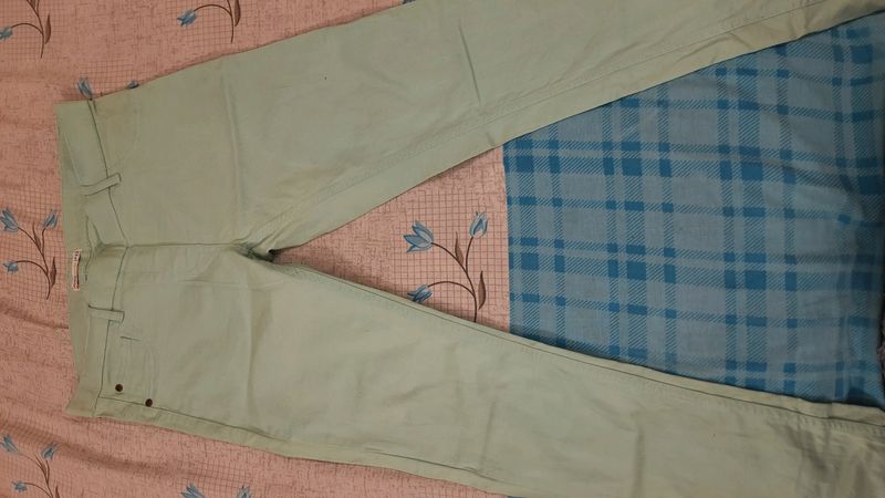 Red Tag Branded Sea Green Jeans