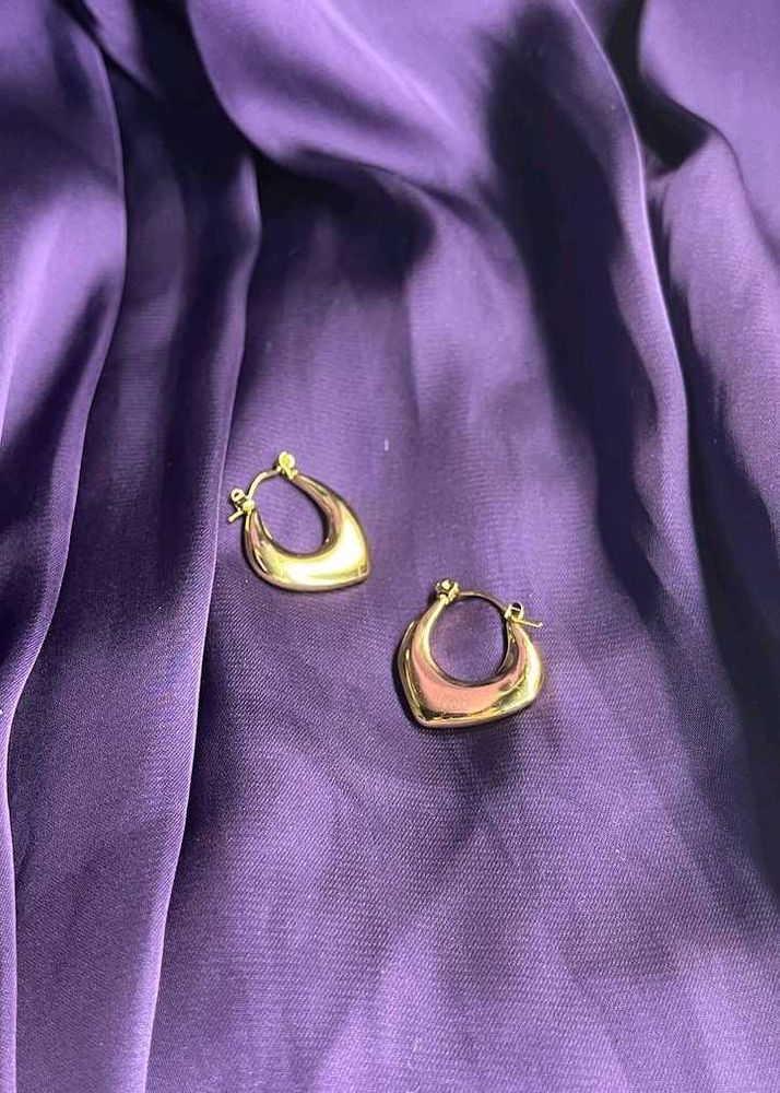 Gold Plated Anti Tarnish Earrings