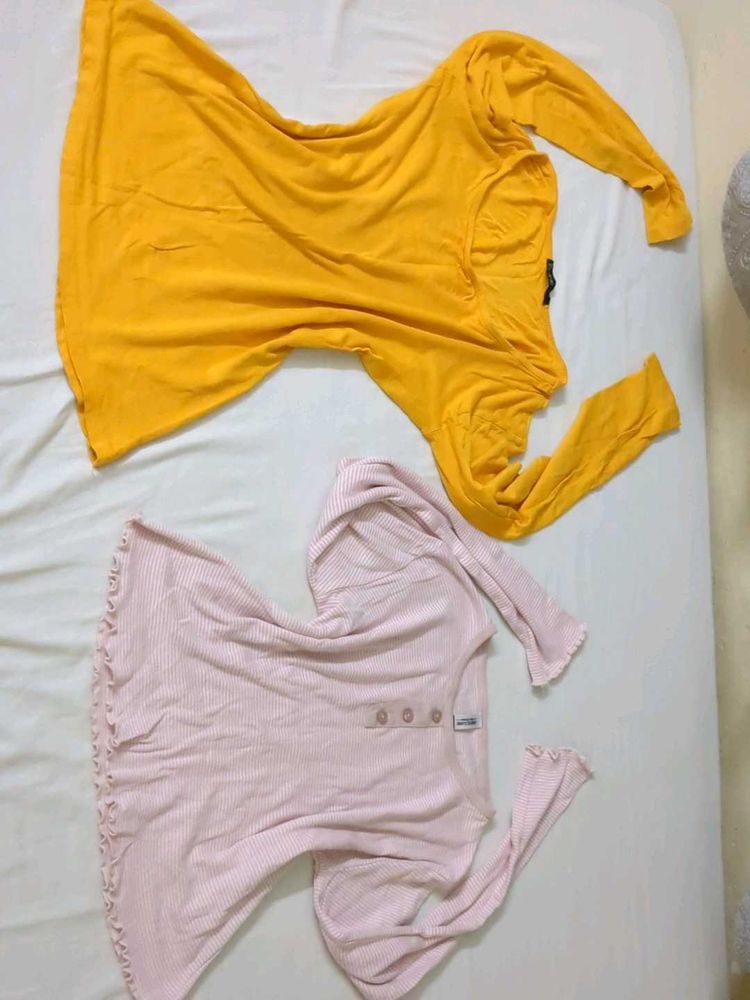 Two Long Sleeve Tops