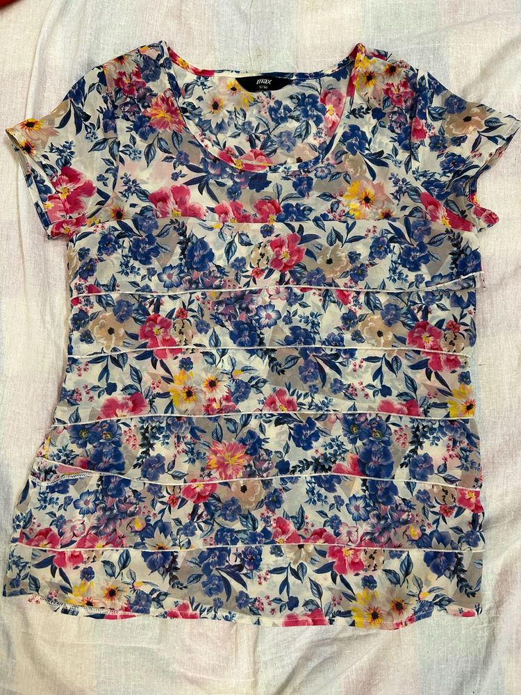 Floral Print Top