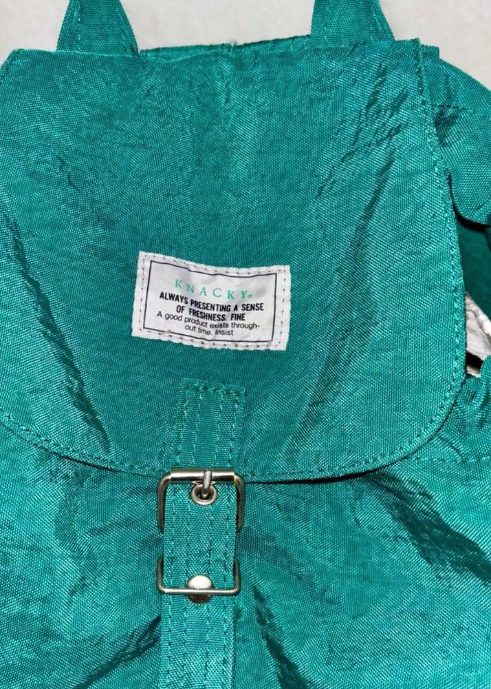 Knacky Green Backpack