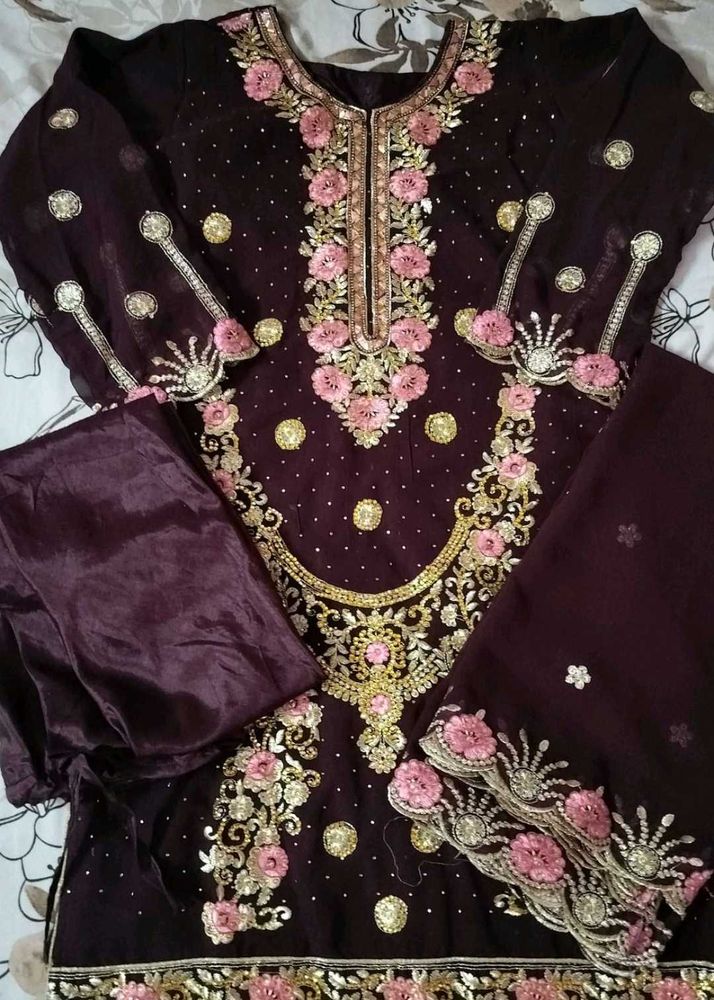 Embroidered Salwar Suit