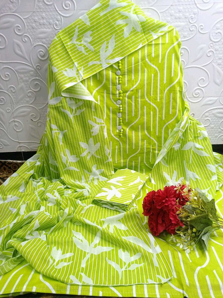 Elegant Green Kurta Set