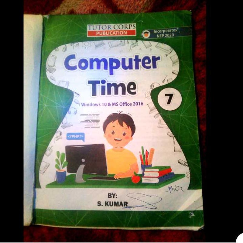 Computer 🖥️ Book 📚 Class 7