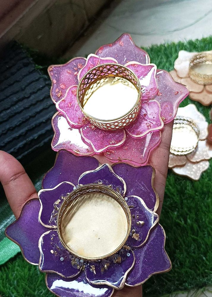 Floral Candle Holders