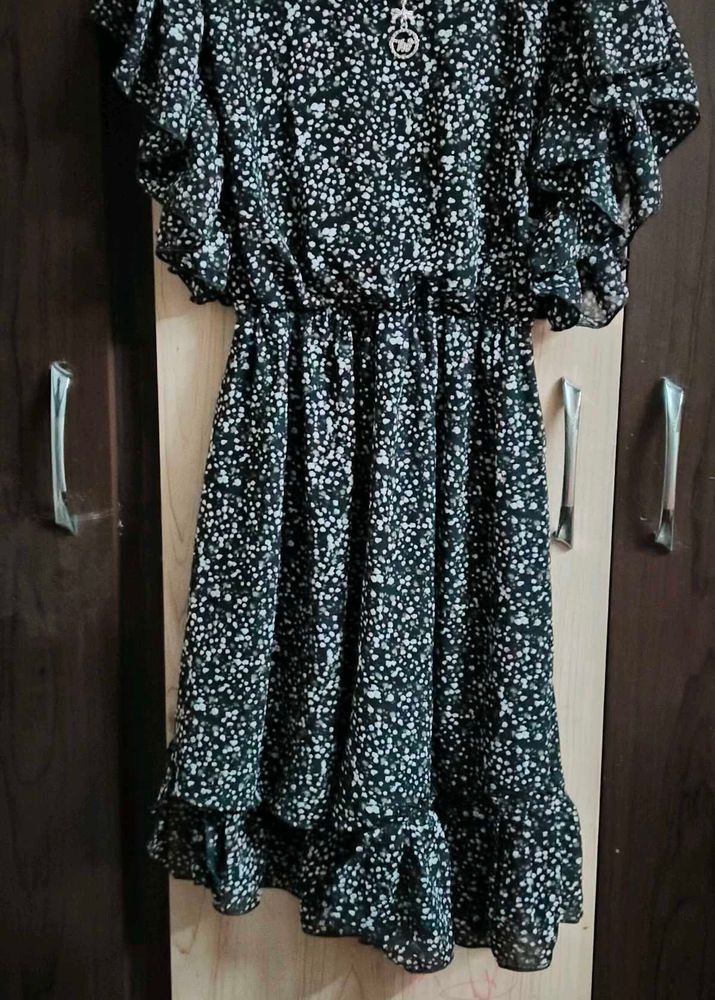 Western Chic Black girl dress