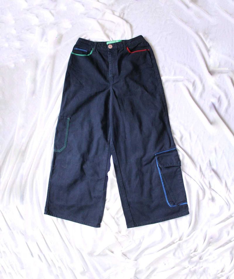 UCB Wide Leg Cargo Pants