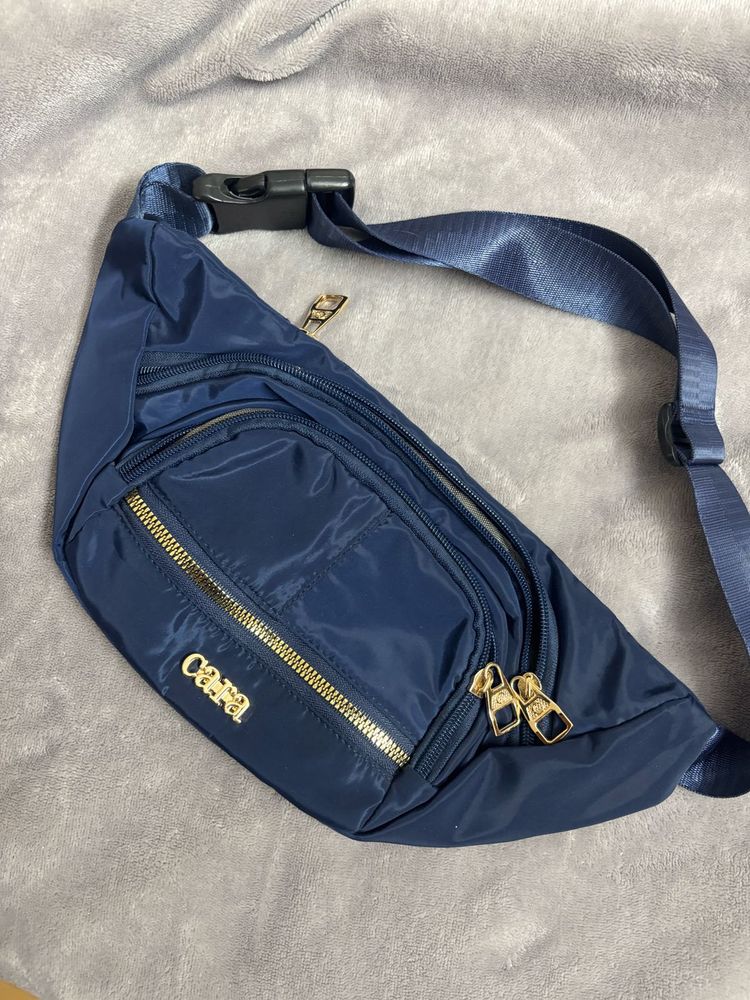 Navy Blue Waist Bag