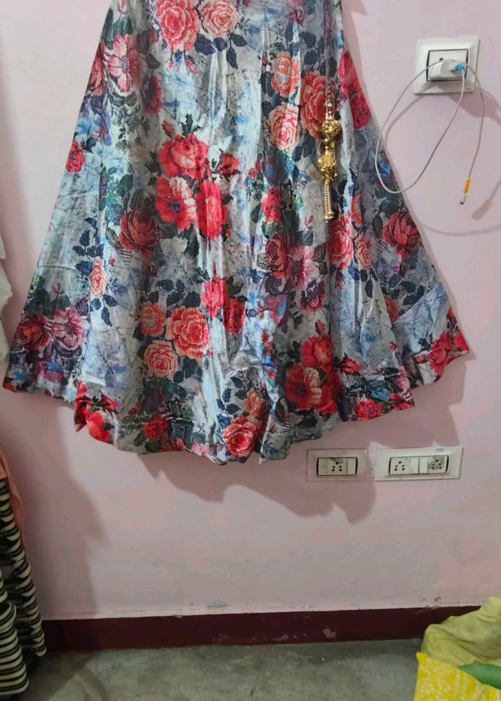 Printed Skirts With Work