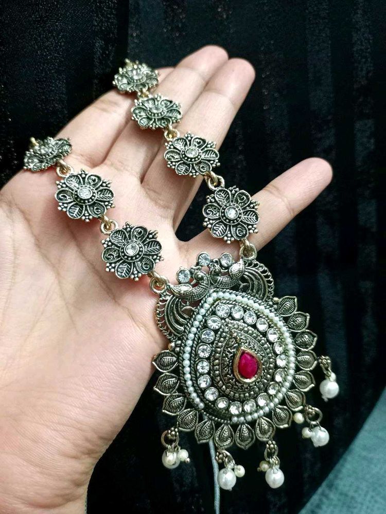 Jaipuri Necklace Earings Set