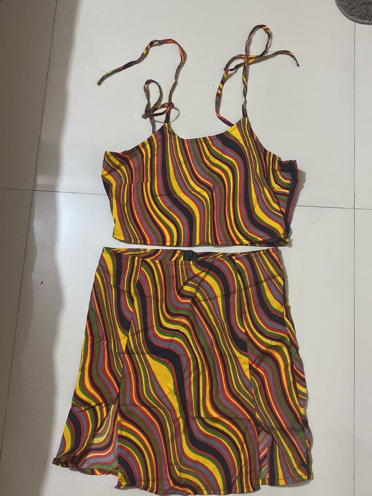 Combo Multicolour Co Ord Set