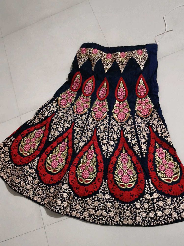 Embroidered Lehenga Choli