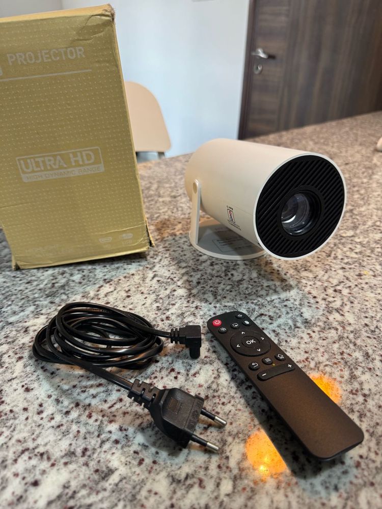 HY300 portable projector, new with box