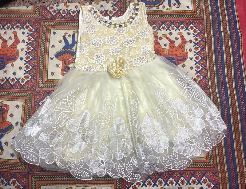 👼🏻Elegant Baby Girl Party DressFlora Lace Gown