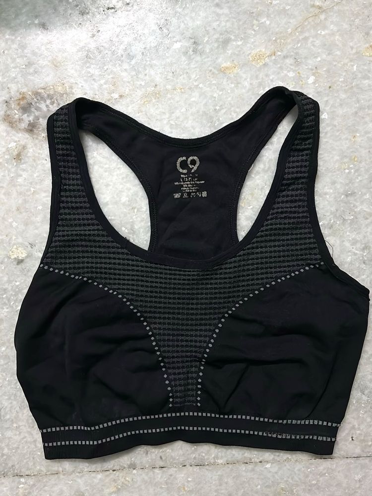 C9 Black Sports Bra