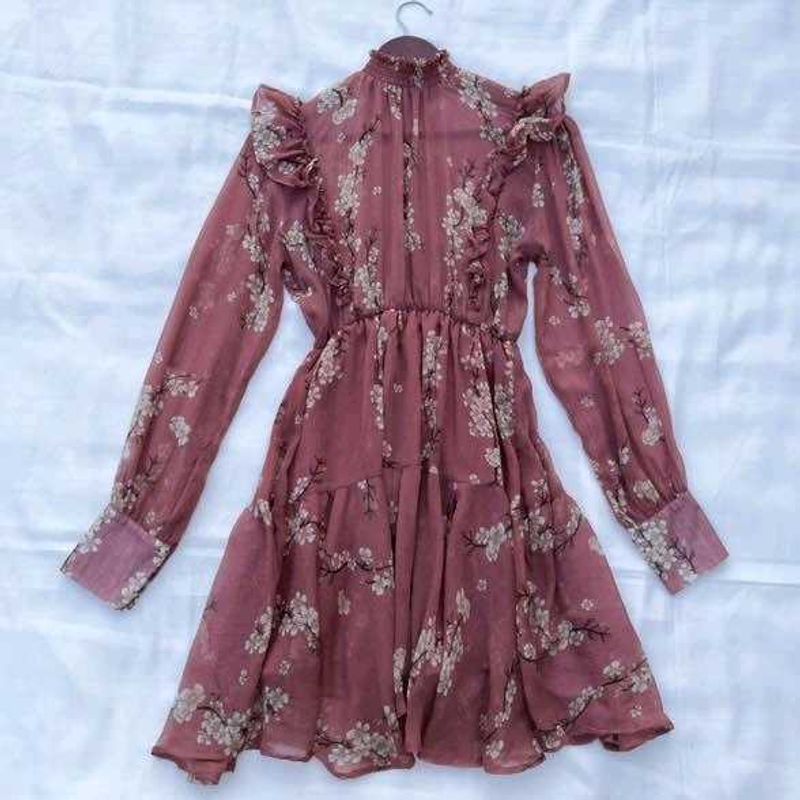 Floral Ruffle Dress