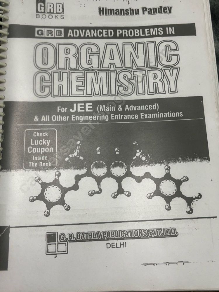 Himanshu Pandey Organic Chemistry For Jee And Neet