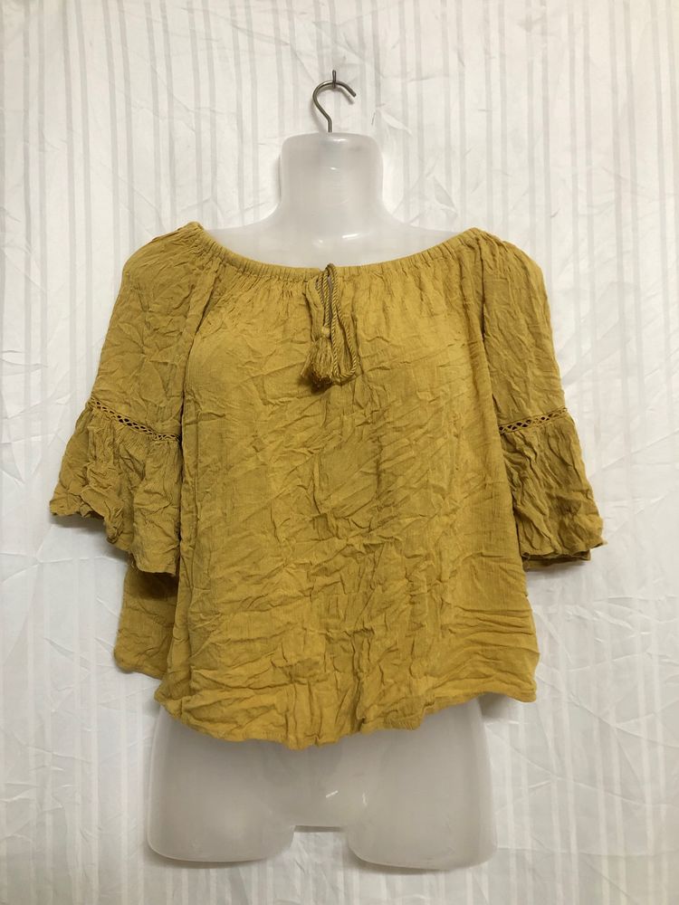 New Look Yellow Top